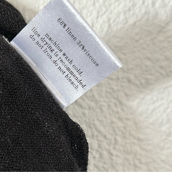 Raised by water linen blend sheer short sleeve tee sz XS - Picture 7 of 7